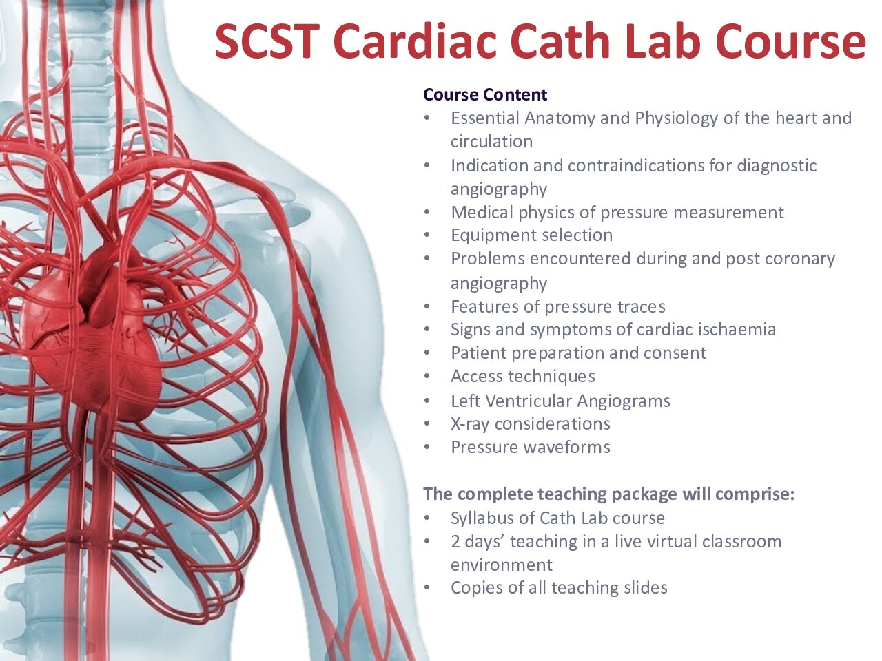 The NEW SCST Cardiac Cath Lab Course – Open Now for Applications
