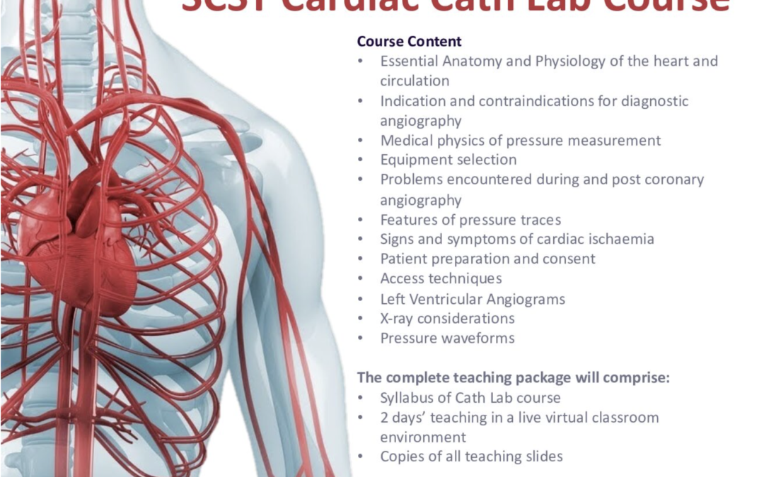 SCST Cardiac Cath Lab Course – Now Open for Applications